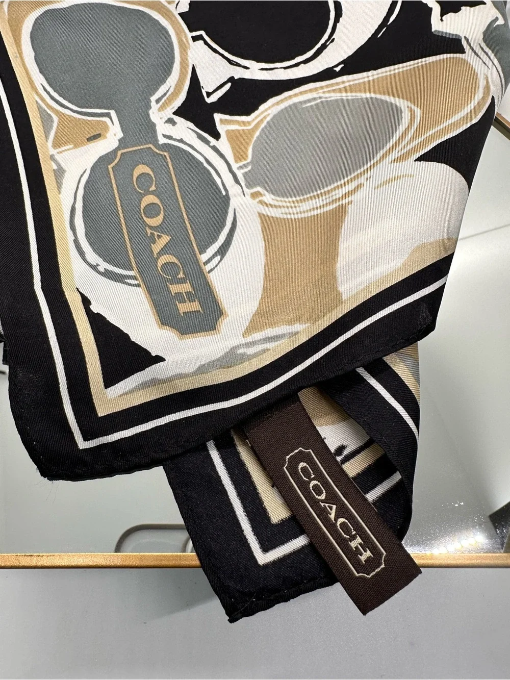 Coach elegant silk